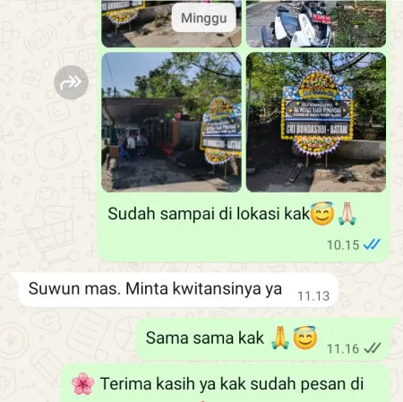 Pengiriman Papan Bunga Duka Vihara Pluit