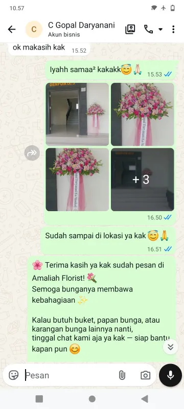 Pengiriman Karangan Bunga Vihara Pluit