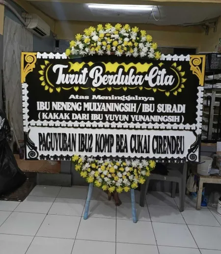 Papan Bunga Duka Vihara Pluit